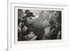 View of the Sierra Madre, Rocky Mountains, USA, 1870S-null-Framed Giclee Print