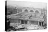 View of the Since Demolished Pennsylvania Railroad Station as Seen from Gimbels-null-Stretched Canvas