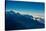 View of the skyline of Mount Everest and the Himalayas, Nepal, Asia-Laura Grier-Stretched Canvas