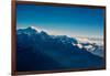 View of the skyline of Mount Everest and the Himalayas, Nepal, Asia-Laura Grier-Framed Photographic Print