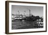 View of the Skyline - Tacoma, WA-Lantern Press-Framed Art Print