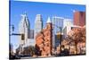 View of the skylines in Toronto, Ontario, Canada-null-Stretched Canvas