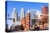 View of the skylines in Toronto, Ontario, Canada-null-Stretched Canvas