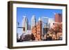 View of the skylines in Toronto, Ontario, Canada-null-Framed Photographic Print