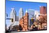 View of the skylines in Toronto, Ontario, Canada-null-Mounted Photographic Print