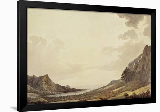 View of the Society Islands-null-Framed Giclee Print