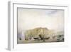 View of the Southern End on the New London Bridge and Fenning's Wharf, London, C1835-null-Framed Giclee Print