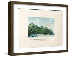 View of the Southern Part of Maupiti and the Village of Atipiti-Ambroise Tardieu-Framed Giclee Print