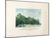 View of the Southern Part of Maupiti and the Village of Atipiti-Ambroise Tardieu-Mounted Giclee Print