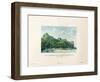 View of the Southern Part of Maupiti and the Village of Atipiti-Ambroise Tardieu-Framed Giclee Print