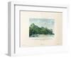 View of the Southern Part of Maupiti and the Village of Atipiti-Ambroise Tardieu-Framed Giclee Print