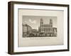 View of the Square of the Church of Saint-Sulpice-Henri Courvoisier-Voisin-Framed Giclee Print