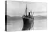 View of the SS Alaska in the Bay - Cordova Bay, AK-Lantern Press-Stretched Canvas