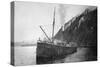 View of the SS Northwestern Steamer - Seward, AK-Lantern Press-Stretched Canvas