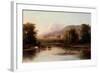 View of the St. Anne's River, 1870-Robert Scott Duncanson-Framed Giclee Print