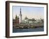 View of the St Basil's Slope, Seen from the Moskva River, Moscow, Russia, C1890-C1905-null-Framed Giclee Print