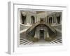 View of the Staircase at Carlton House, Westminster, London, C1811-null-Framed Giclee Print