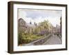 View of the Staple Inn and Garden, London, 1882-John Crowther-Framed Giclee Print