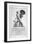 View of the Statue of Achilles, Hyde Park, London, 1822-J Mills-Framed Premium Giclee Print