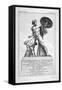 View of the Statue of Achilles, Hyde Park, London, 1822-J Mills-Framed Stretched Canvas