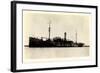 View of the Steamer Cragness Looking Battered-null-Framed Giclee Print