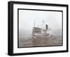 View of the Steamship "C.W. Morse", Presumably on the Hudson River Near West Point Upon the Visit…-Byron Company-Framed Giclee Print