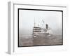 View of the Steamship "C.W. Morse", Presumably on the Hudson River Near West Point Upon the Visit…-Byron Company-Framed Giclee Print