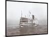 View of the Steamship "C.W. Morse", Presumably on the Hudson River Near West Point Upon the Visit…-Byron Company-Mounted Giclee Print
