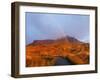 View of The Storr at sunrise, Isle of Skye, Inner Hebrides, Scotland, United Kingdom, Europe-Karol Kozlowski-Framed Photographic Print