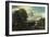 View of the Stour Near Dedham, 1822-John Constable-Framed Premium Giclee Print