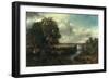 View of the Stour Near Dedham, 1822-John Constable-Framed Premium Giclee Print