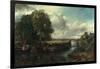 View of the Stour Near Dedham, 1822-John Constable-Framed Giclee Print