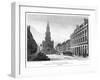 View of the Strand, Westminster, London, 1810-H le Keux-Framed Giclee Print