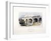 View of the Surrey Canal, Deptford, London, C1840-null-Framed Giclee Print