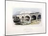 View of the Surrey Canal, Deptford, London, C1840-null-Mounted Giclee Print