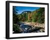 View of the Swift River along Kancamagus Highway, White Mountain National Forest, New Hampshire...-null-Framed Photographic Print