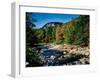 View of the Swift River along Kancamagus Highway, White Mountain National Forest, New Hampshire...-null-Framed Photographic Print