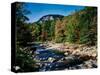 View of the Swift River along Kancamagus Highway, White Mountain National Forest, New Hampshire...-null-Stretched Canvas