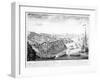 View of the Taking of Quebec, September 13th 1759-null-Framed Giclee Print