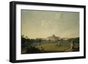 View of the Tauride Palace from the Garden, before 1797-Benjamin Paterssen-Framed Giclee Print