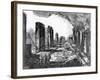 View of the Tavern of Pompeii with the Priapus Shop Sign-Giovanni Battista Piranesi-Framed Giclee Print