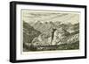 View of the Taygetus Mountains from Sparta-null-Framed Giclee Print