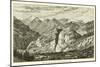 View of the Taygetus Mountains from Sparta-null-Mounted Giclee Print