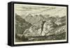 View of the Taygetus Mountains from Sparta-null-Framed Stretched Canvas