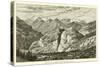 View of the Taygetus Mountains from Sparta-null-Stretched Canvas