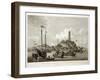 View of the Tchin Shan, or Golden Island, in the Yang-Tse Kiang, or Great River of China-William Alexander-Framed Giclee Print