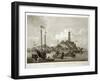 View of the Tchin Shan, or Golden Island, in the Yang-Tse Kiang, or Great River of China-William Alexander-Framed Giclee Print