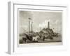 View of the Tchin Shan, or Golden Island, in the Yang-Tse Kiang, or Great River of China-William Alexander-Framed Giclee Print