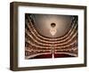 View of the Teatro alla Scala, Milan, after its restoration in 2004, Milan, Italy-Giuseppe Piermarini-Framed Art Print