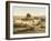 View of the Temple Mount with the Dome of the Rock and the El Aqsa Mosque, Jerusalem, C.1880-1900-null-Framed Photographic Print